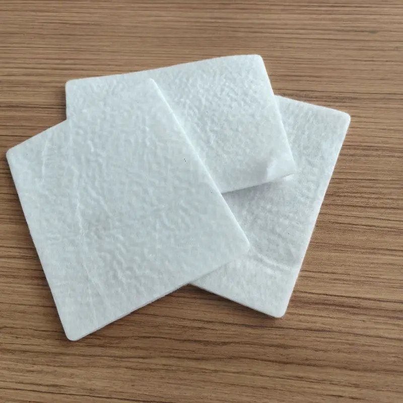 Construction Material Polypropylene/Polyester PP Pet 100g-800g m2 Needle Punched Non-Woven Textile Staple Fiber Geotextile T