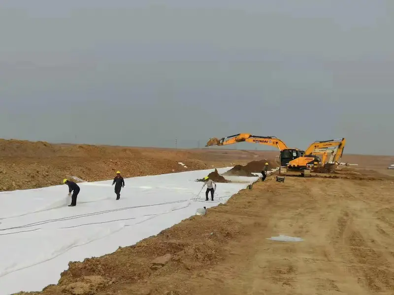 Function of geotextile in road construction M