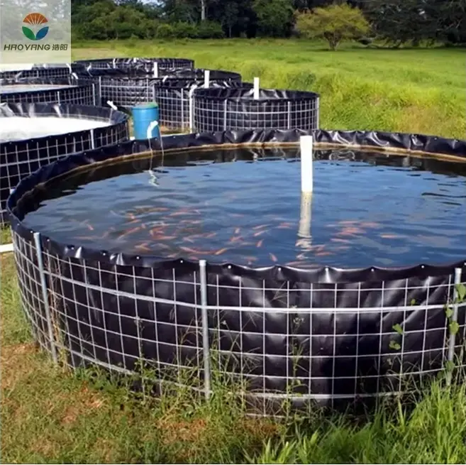 HDPE geomembrane application in fish farms