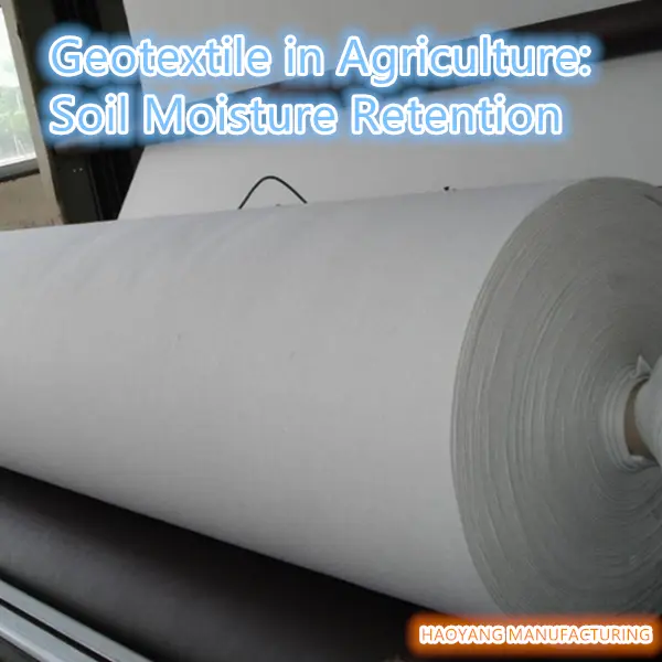 Application of geotextile in agricultural soil moisture retention ls